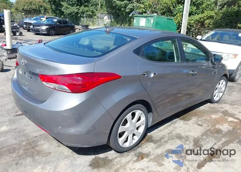 2011 Hyundai Elantra Limited из США, поврежденный, VIN 5NPDH4AE6BH055294